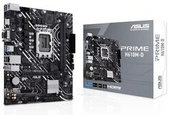Материнская плата Asus Prime H610M-D, LGA1700, (VGA, HDMI), 2xDDR V, mATX