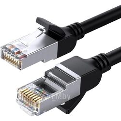 Кабель UGREEN Cat 6 U/UTP Pure Copper Ethernet Cable 3m NW101 (Black) 50193