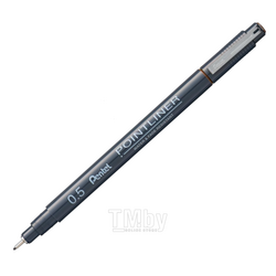 Ручка капиллярная "Pointliner" 0.5 мм, сепия Pentel S20P-5SP