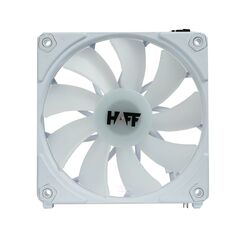 Вентилятор для корпуса HAFF UF120 White (размер вентилятора: 120мм, 3PIN +3pin, ARGB)