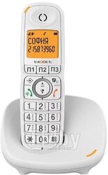 Бесшнуровой телефонный аппарат teXet TX-D8905А белый