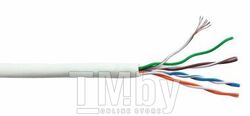 Кабель информационный Lanmaster TWT-5EUTP-UNV-TR кат.5E U/UTP 4X2X24AWG LSZH универсальный 305м черный