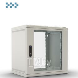 Шкаф телекоммуникационный настенный 9U (600х480) дверь стекло ЦМО ШРН-9.480