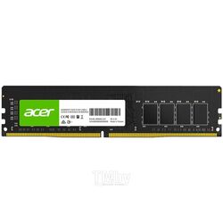 Оперативная память 16Gb Acer UD100 BL.9BWWA.228, DDR IV, PC-25600, 3200MHz