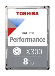 Жесткий диск 8Tb Toshiba X300 HDWR480UZSVA, 7200rpm, 3.5", SATA III, 256Mb