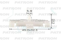Клипса пластмассовая BMW Применяемость: крепление накладки порога PATRON P37-2408