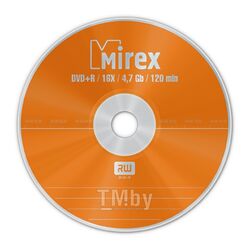 Диск DVD+R 4.7Gb 16x Brand по 50 шт. в пленке Mirex UL130013A1T