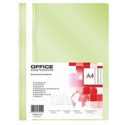 Папка скоросшиватель А4 св.-зеленый Office Products 21101111-15