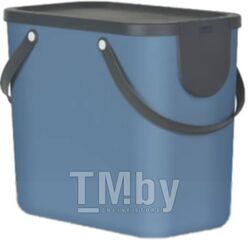 Контейнер для мусора 25 lALBULA синий Rotho 1024906161