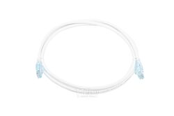 Патч-корд Hyperline PC-LPM-UTP-RJ45-RJ45-C6-1.5M-LSZH-WH PC-LPM-UTP-RJ45-RJ45-C6-1.5M U/UTP не экранированный RJ-45 вил.-вилка RJ-45 кат.6 1.5м белый LSZH 24AWG