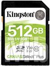 Флеш карта SDXC 512Gb Class10 Kingston SDS2/512GB Canvas Select Plus w/o adapter