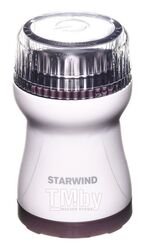Кофемолка Starwind SGP4422 200Вт сист. помол.: ротац. нож вместим.: 40гр белый/коричневый