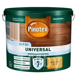 Пропитка-антисептик Pinotex Universal 2 в 1 Карельская сосна 2,5л