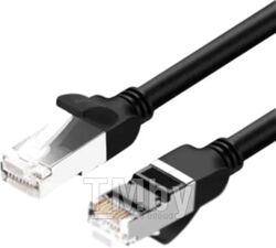 Кабель UGREEN Cat 6 U/UTP Pure Copper Ethernet Cable 10m NW101 (Black) 50196