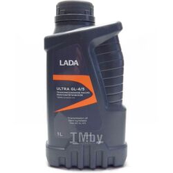 Масло трансмиссионное синтетическое 1л - LADA ULTRA 75w90 Gl-4/5 LADA 88888R75900100