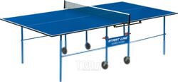 Теннисный стол Start Line Olympic Optima / 6023-2 (с сеткой, синий)