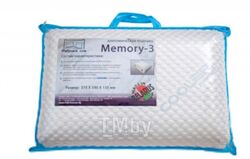 Ортопедическая подушка Фабрика сна Memory-3 (60x40x12)