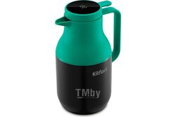 Термос Kitfort КТ-1240-2 черно-зеленый
