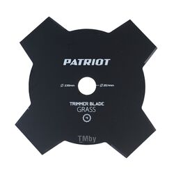 Нож TBS-4, D=230*25,4мм, толщина 1,6 мм 4 - лопастной Patriot 809115205