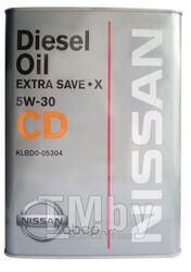 Масло моторное DIESEL CD EXTRA SAVE X \ API: CD OE 5W30 4L NISSAN KLBD0-05304