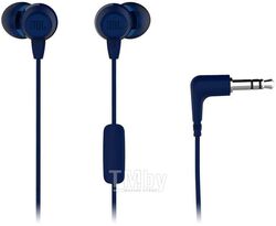 Наушники JBL C50HI BLUE, внутриканальные