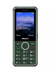 Мобильный телефон Philips E2301 Xenium зеленый моноблок 2Sim 2.8" 240x320 0.3Mpix GSM900/1800 FM microSD