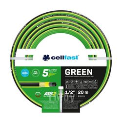 Шланг GREEN 1/2" 20 м 5 слоев Cellfast 15-102