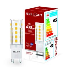 Лампа светодиодная G9 5Вт 4000К LED Bellight