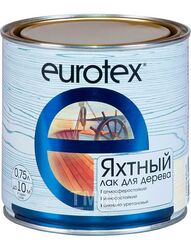 Лак яхтный Eurotex уретан-алкидный 0,75л (полуматовый) Рогнеда