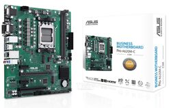 Материнская плата Asus Pro A620M-C-CSM, AM5, (VGA, DVI, HDMI, DP), 2xDDR V, mATX