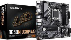 Материнская плата Gigabyte B650M D3HP AX, AM5, (HDMI, 2xDP), 4xDDR V, mATX