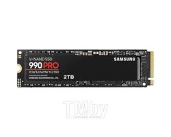 Диск SSD 2Tb Samsung 990 Pro MZ-V9P2T0BW, (7450/6900), NVMe M.2