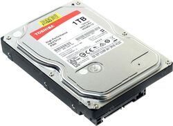 Жесткий диск 1Tb Toshiba P300 HDWD110UZSVA, 7200rpm, 3.5", SATA III, 64Mb