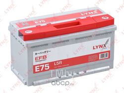 Аккумулятор EFB 12V 100 Ah, 900 A ETN 0(R+) B13 353x175x190 LYNXauto E75