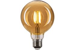 Лампа светодиодная «Винтаж» золотистая G95, 7 Вт, 230 В, 2700 К, E27 (шар) TDM SQ0340-0345