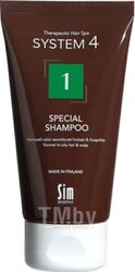 Шампунь для волос Sim Sensitive System 4 1 Special Shampoo Для нормальной и жирной кожи головы (75мл)