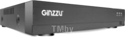 Видеорегистратор GINZZU HP-410 4ch POE NVR 5Mp, HDMI/VGA, 2USB, LAN, мет