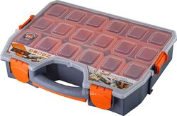 Органайзер Boombox, 18 секций, 46 см, серо-свинцовый/оранж., BLOCKER BR3772СРСВЦОР