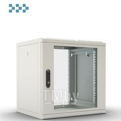 Шкаф телекоммуникационный настенный разборный 9U (600х520), съемные стенки, дверь стекло ЦМО ШРН-М-9.500