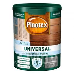 Пропитка-антисептик Pinotex Universal 2 в 1 Скандинавский серый 0,9л
