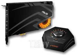 Звуковая карта SB Asus Strix Raid DLX, 7.1, PCI-Ex1