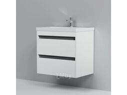 Тумба с умывальником AM.PM Pulse M91-FHX0602-WCC0602WG (белый глянцевый/графитовый)