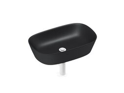 Умывальник Lauter 21393-60-A + клапан 21190W + сифон 21635W (белый матовый)