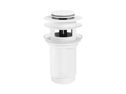 Умывальник Lauter 21393-60-A + клапан 21190W + сифон 21635W (белый матовый)