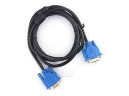 Кабель VGA CC-PVGA-3M Gembird VGA Pro 15M/15M, 3.0м, экран, феррит.кольца