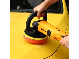 Шлифмашина полировальная сетевая DKP1400-180, 180мм, 1400 Вт Deko 083-1049