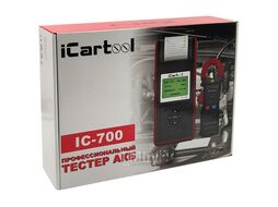 Профессиональный тестер аккумуляторных батарей (АКБ) 12/24V iCartool IC-700