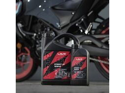 Моторное масло GT STREET 4T 10W40 SM, 1 л LAVR MOTO Ln7725