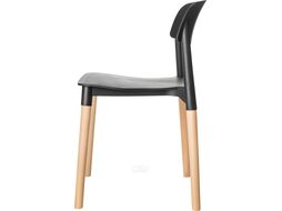 Стул Mio Tesoro Рико (черный/дерево)