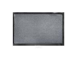Коврик грязезащитный Sundays Home Ребристый 80x120см / 92175 (серый)